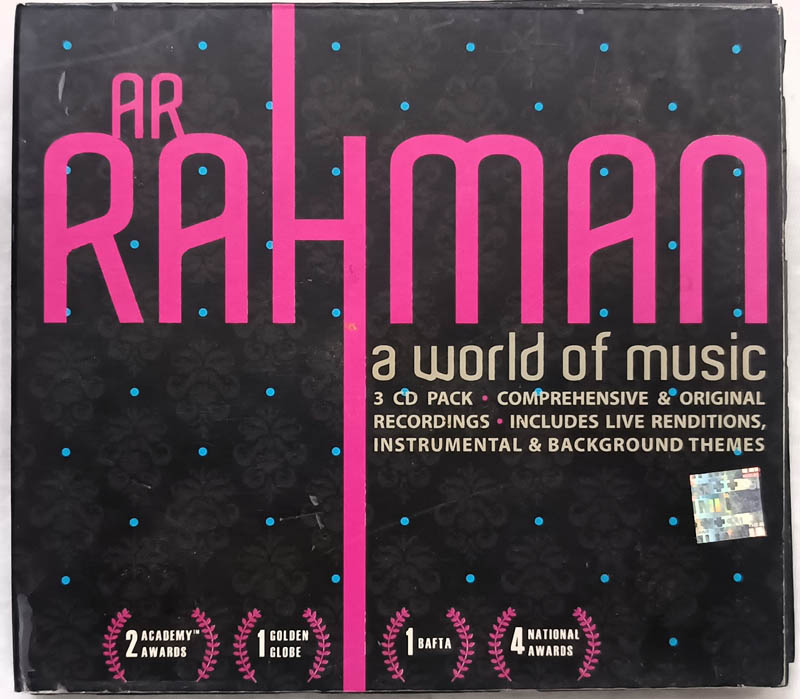 A.R.Rahman World of Music 3 cd pack Hindi Audio Cd