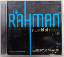 A.R.Rahman World of Music Hindi Audio Cd