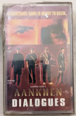 Aankhen Dialogues Hindi Audio Cassette (Sealed)