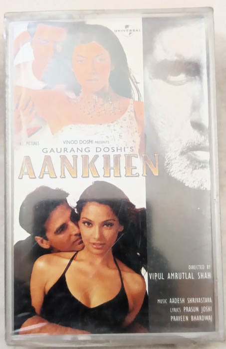Aankhen Hindi Audio Cassette By Aadesh Shrivastaya