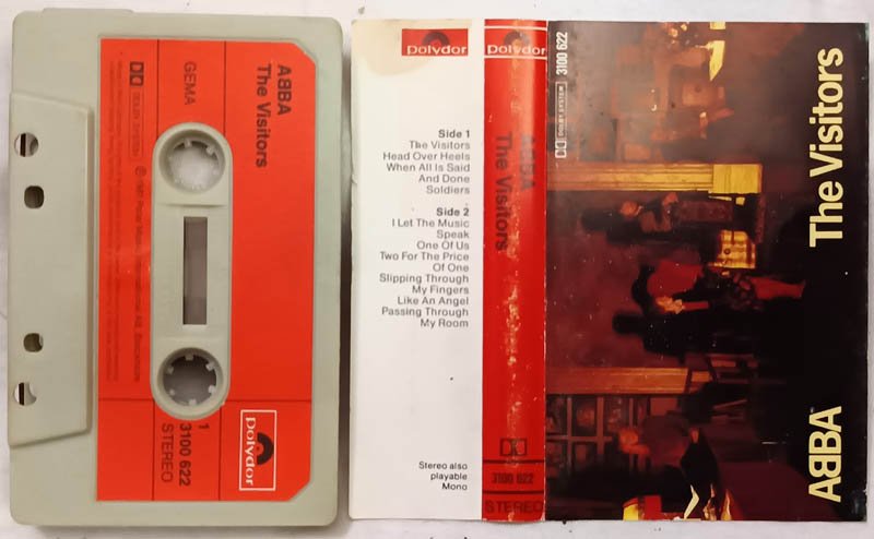 Abba The Visitors Audio Cassette