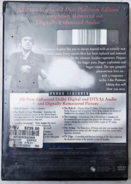 Al Pacino Scarface English Movie Dvd Seal Pack