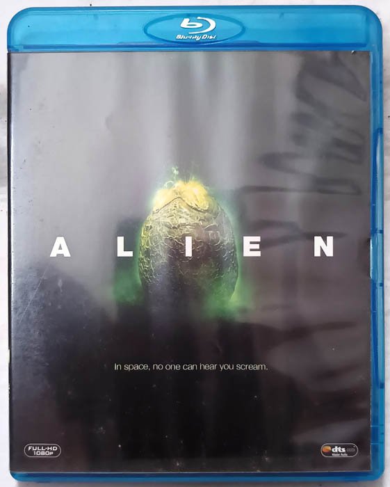 Alien Movie Blueray Disc