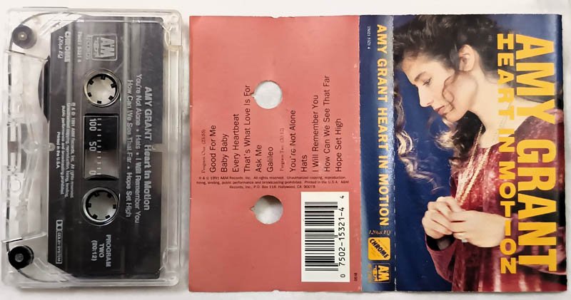 Amy Grant Heart in Motion Audio Cassette