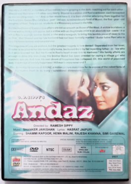 Andaz Hindi Movie Dvd