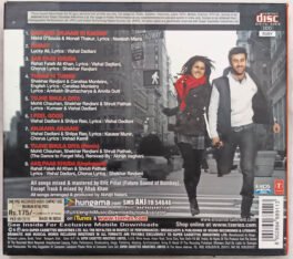 Anjaana Anjaani Hindi Audio Cd By Vishal-Shekhar