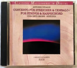 Antonio Vivaldi Concerto Fur Streicher and Cembalo for Stings and Horpsichord Audio Cd