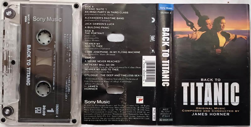 Back To Titanic Audio Cassette