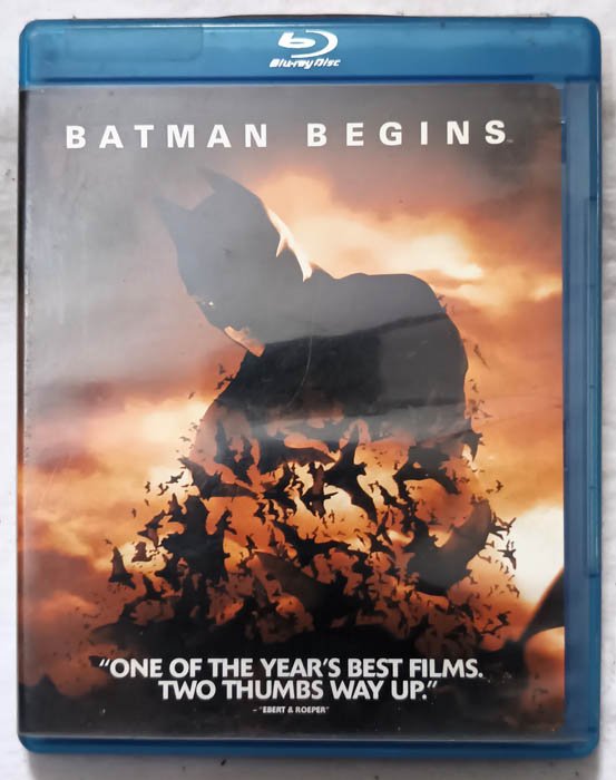Batman Begins Movie Blueray Disc
