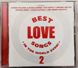 Best Love Song in The World Ever 2 Audio Cd
