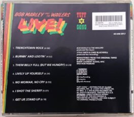 Bob Marley and The Wailers Live Audio Cd