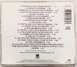 Carpenters Their Greatest Hits Audio Cd