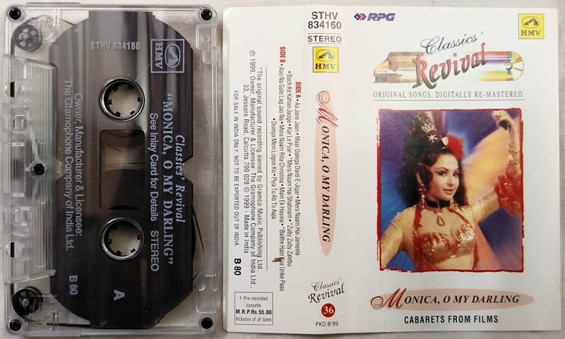 Classics Revival Monika O My Darling Hindi Audio Cassette
