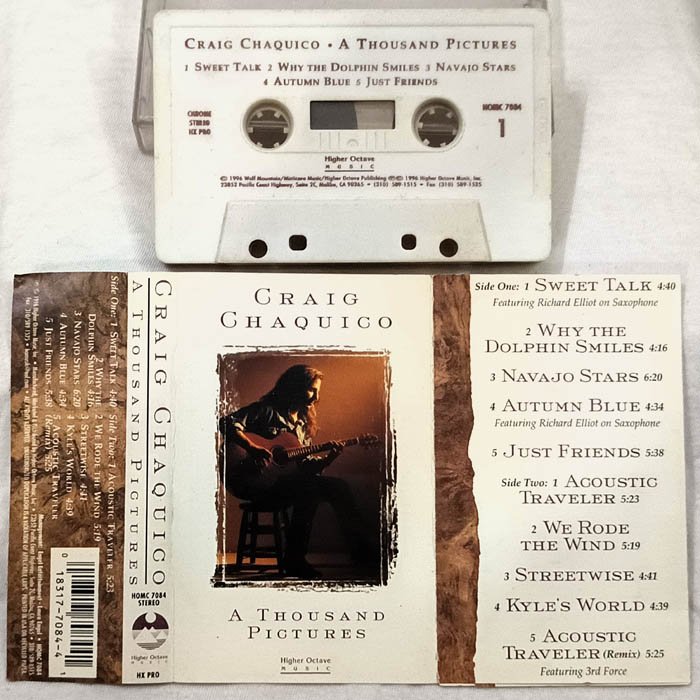 Craig Chaquico A Thousand Pictures Audio Cassette