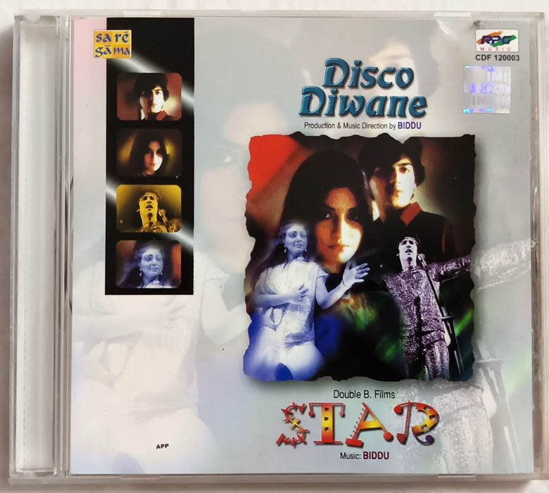 Disco Diwane-Star Hindi Audio Cd By Biddu