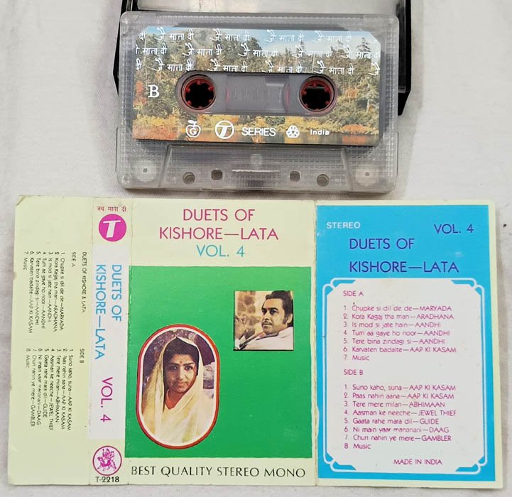 Duets of Kishore-Lata Vol.4 Hindi Audio Cassette