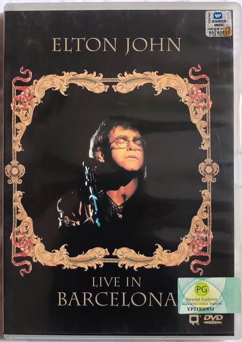 Elton John Live in Barcelona Dvd