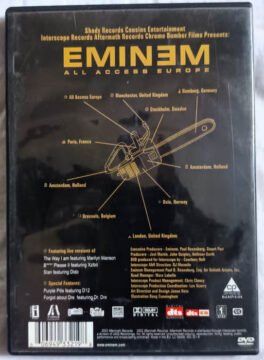 Eminem All Access Europe Dvd