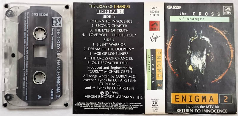 Enigma The Cross of Changes Vol.2 Audio Cassette