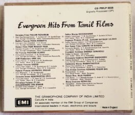 Evergreen Hits From Tamil Films Audio cd