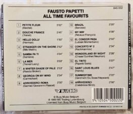 Fausto Papetti All Time Favourits Audio Cd
