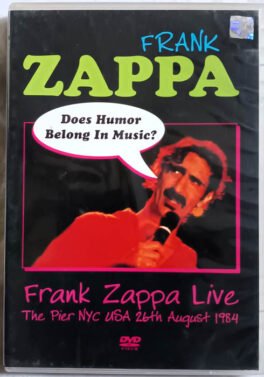 Frank Zappa Live The Pier NYC USA 26th August 1984 Dvd