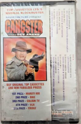 Gangster Hindi Audio Cassette By Jatin Lalit Sealed Pack