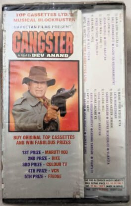 Gangster Hindi Audio Cassette By Jatin Lalit Sealed Pack
