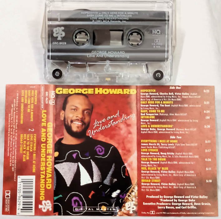 George Howard Love and Understanding Audio Cassette