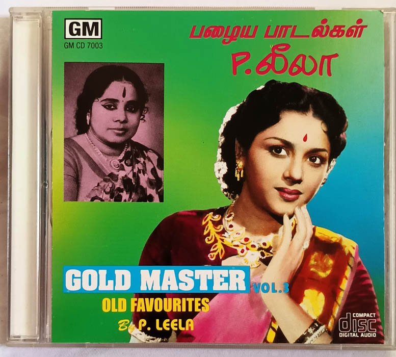 Gold Master Old Favorites P Leela Vol 12 Tamil Audio cd
