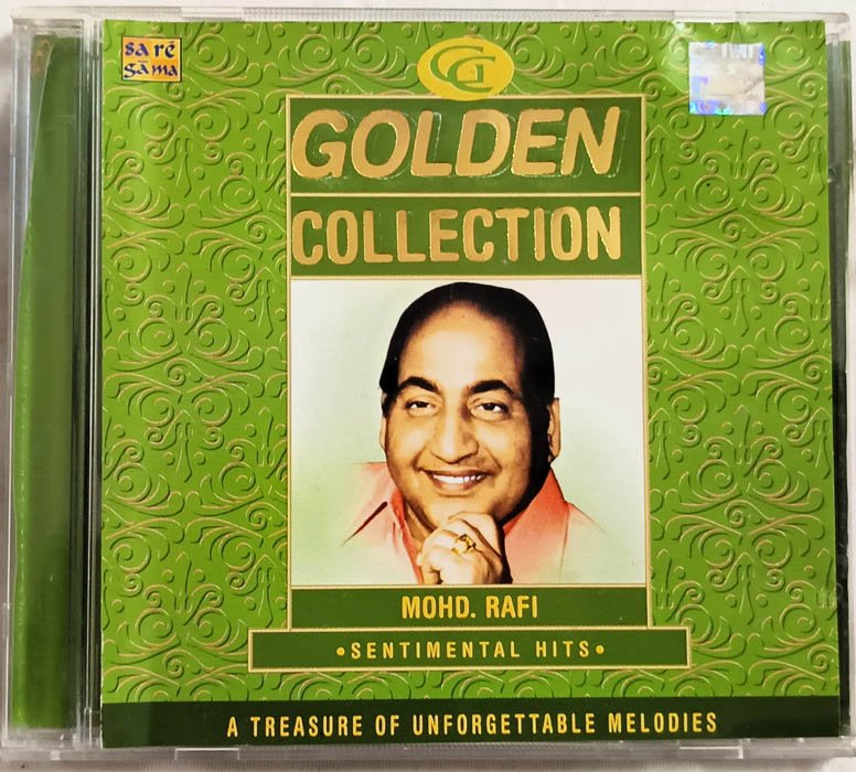 Golden Collection Mohd.Rafi Sentimental Hits Hindi Audio Cd