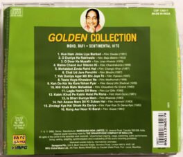 Golden Collection Mohd Rafi Sentimental Hits Hindi Audio Cd