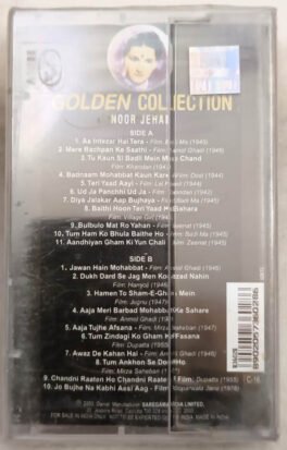 Golden Collection Noor Jehan Melody Queen Hindi Audio Cassette Sealed Pack