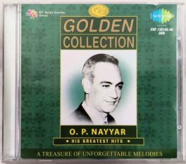 Golden Collection O.P.Nayyat His Greatest Hits Hindi Audio Cd
