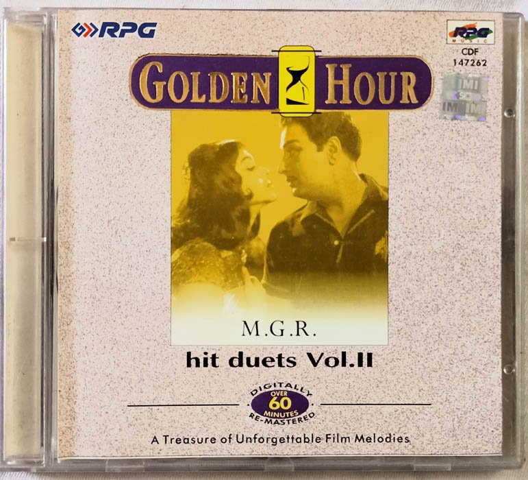 Golden Hour M.G.R Hit Duets Vol.II Tamil Audio Cd