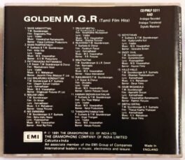 Golden M G R Tamil Films Audio cd