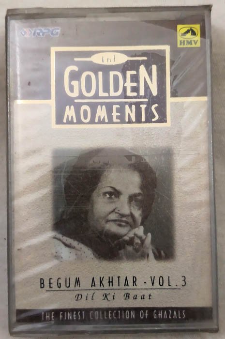 Golden Moments Begum Akhtar Vol.3 Dil Ki Baat Hindi Audio Cassette