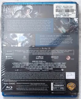 Gravity Movie Blu-Ray Disc