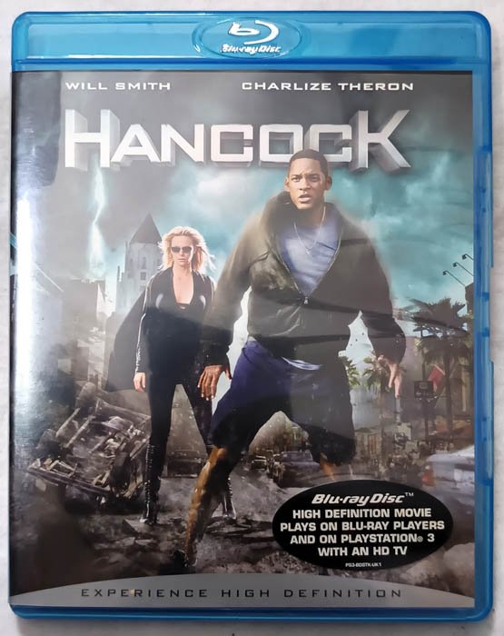 Hancock Movie Blueray Disc