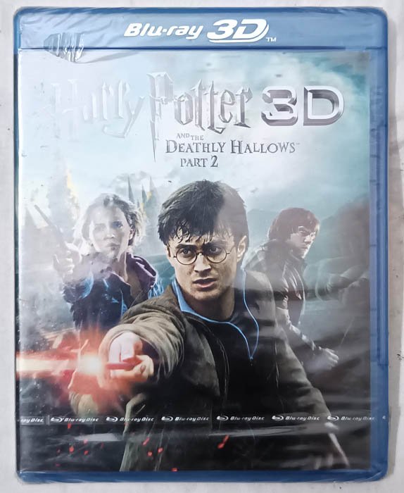 Harry Potter 3D and The Deathly Hallows Part 2 Movie Blueray Disc