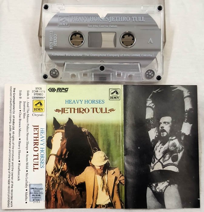 Heavy Horses Jethro Toll Audio Cassette