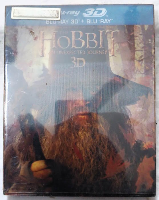 Hobbit in Unexpected Journey 3D Bluray