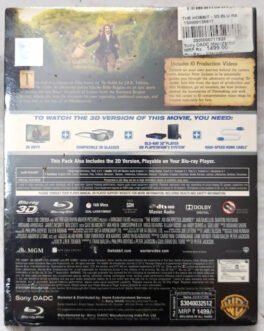 Hobbit in Unexpected Journey 3D Blu-Ray Sealed Pack