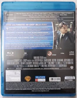 Inception Movie Blu-Ray Disc