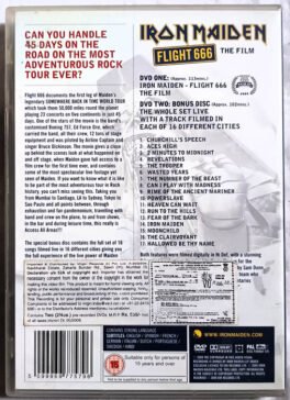 Iron Maiden Flight 666 Film Dvd