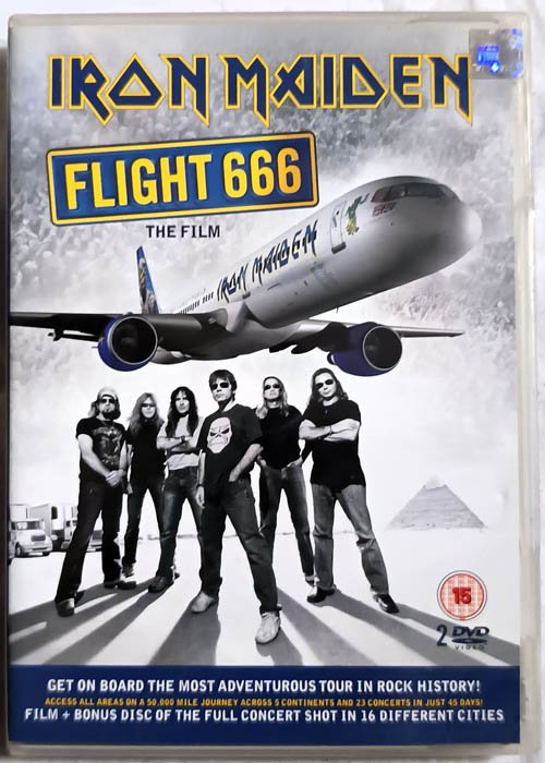 Iron Maiden Flight 666 Film Dvd
