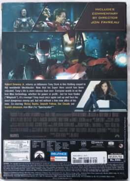 Iron Man 2 Movie Dvd