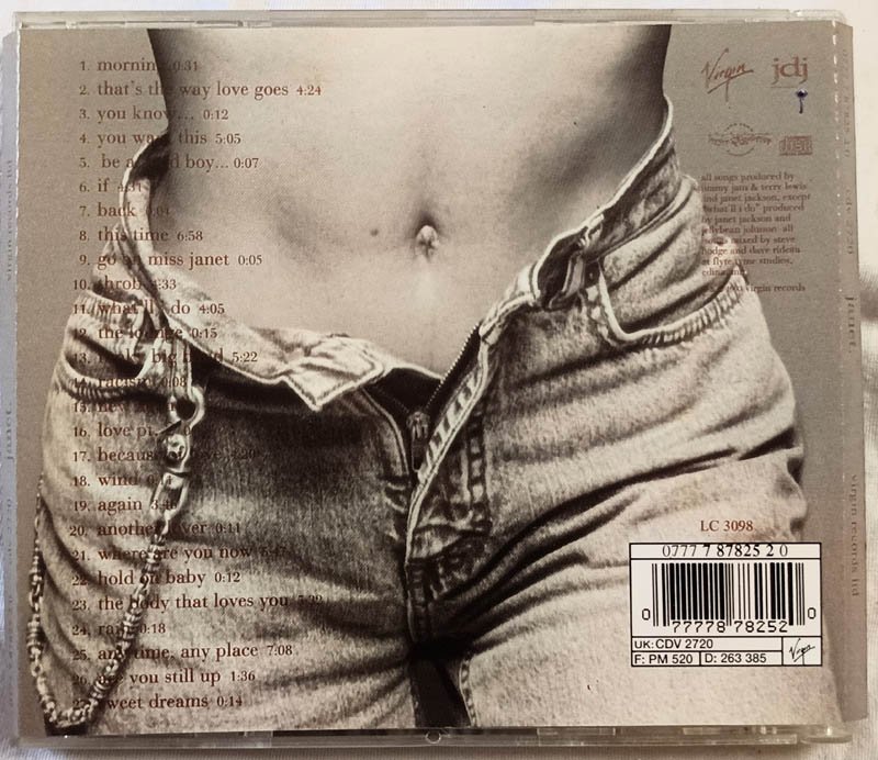 Janet Audio Cd