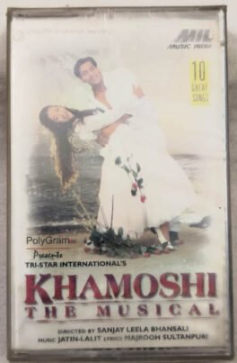 Khamoshi Hindi Audio Cassette By Jatin-Lalit Sealed Pack