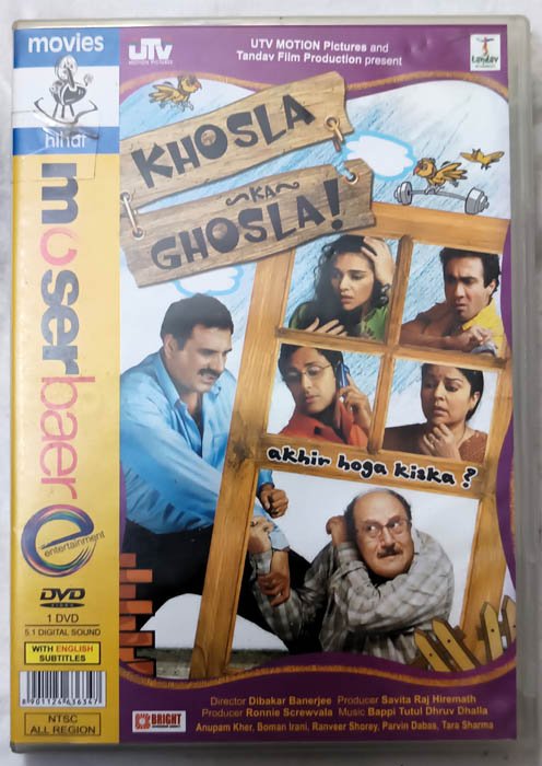 Khosla Ka Ghosla Hindi Movie Dvd